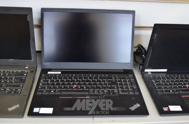 Laptop LENOVO ThinkPad E590, schwarz