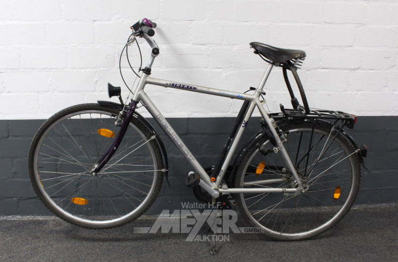 Herrenfahrrrad 28'' PEUGEOT, silber