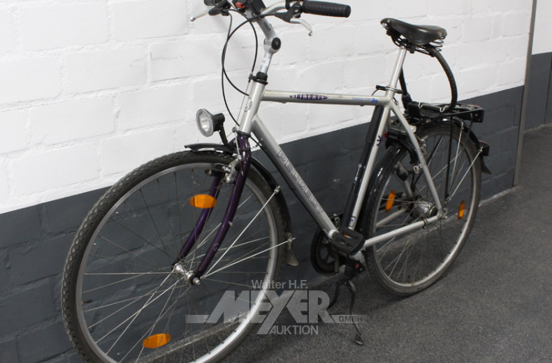 Herrenfahrrrad 28'' PEUGEOT, silber