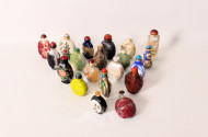 20 versch. Snuff Bottles