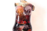 weiblicher Torso, Murano Ende 20. Jh.,