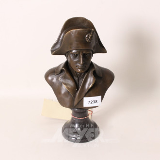 Bronze-Büste ''Napoleon'',