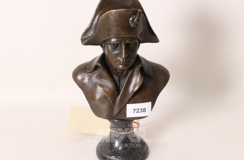 Bronze-Büste ''Napoleon'',