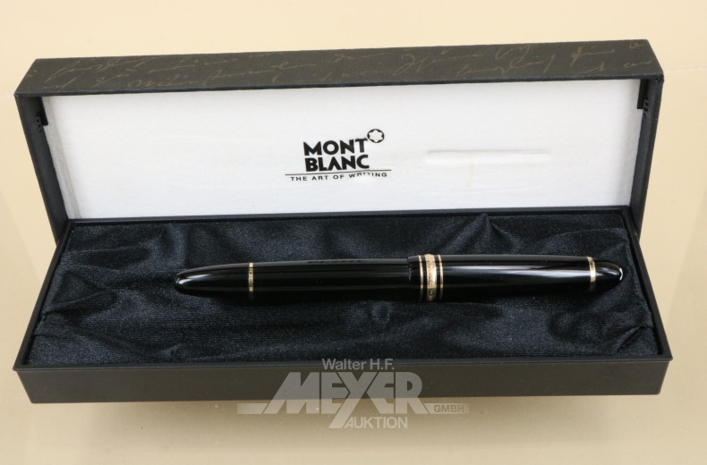 Füllfederhalter MONTBLANC mit Box,