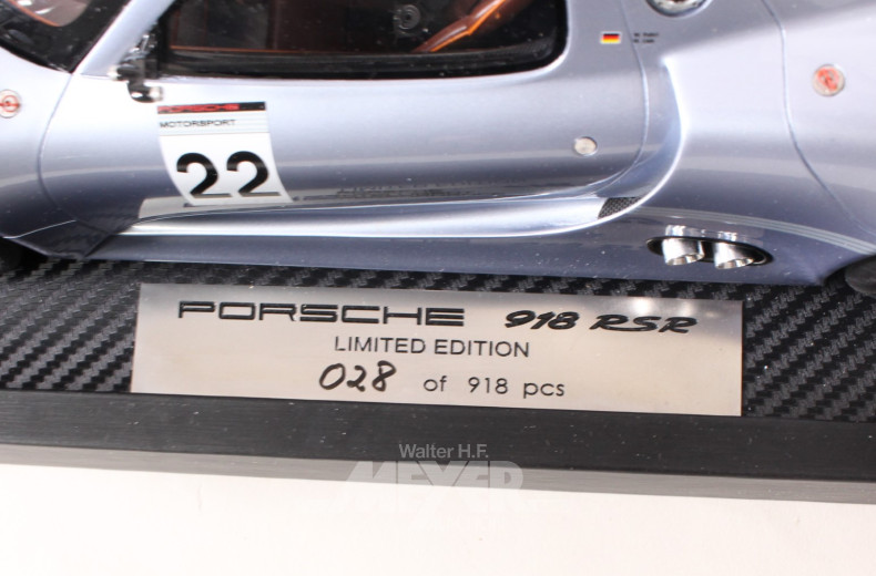 Modellauto ''PORSCHE 918 RSR''