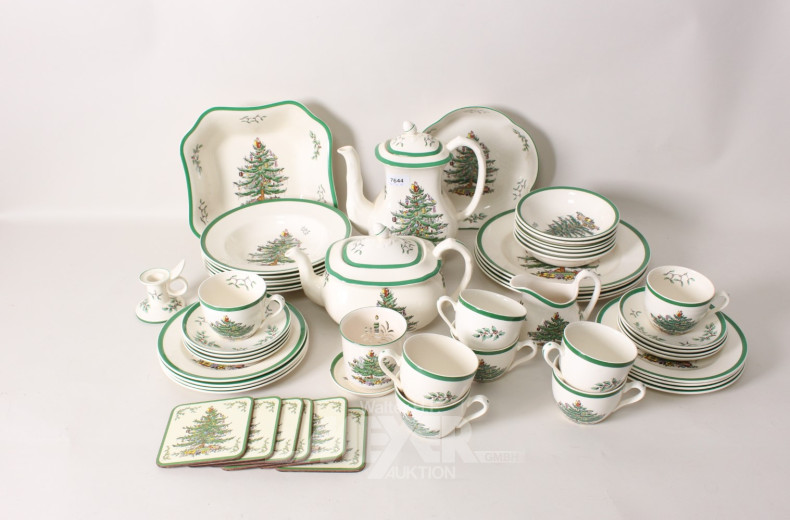 Porz. Service, SPODE, CHRISTMAS TREE,