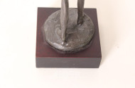 Bronze-Figur ''Frau mit Violine'',