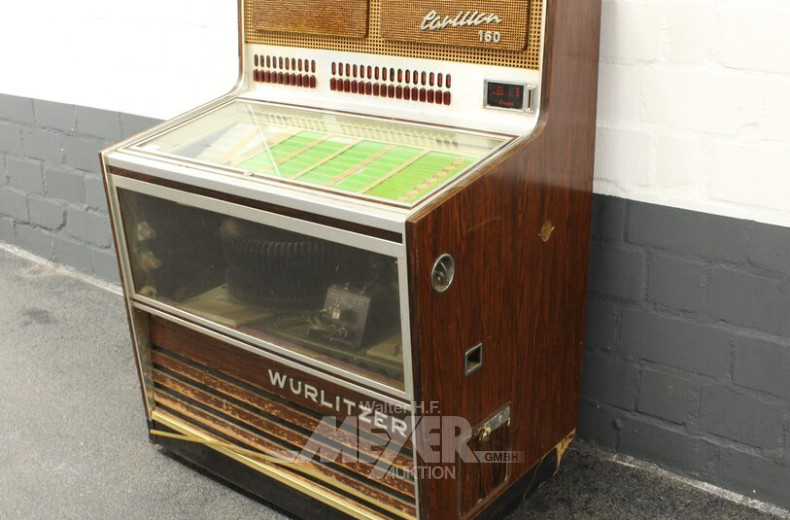 Jukebox, WURLITZER, Carillon 160,