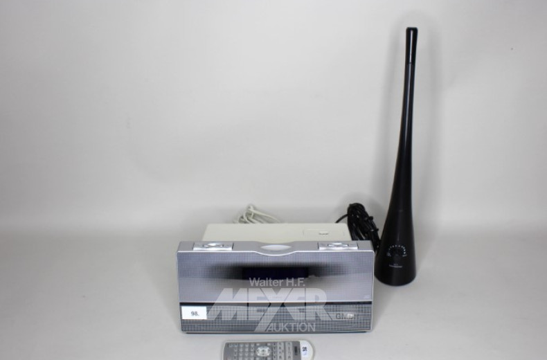 CD-Radio YAMAHA, Mod. TSX-100, inkl FB