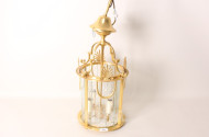 Deckenlampe, 4-flammig, im Empire-Stil,